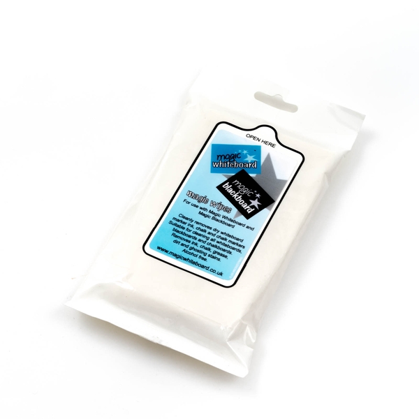 Magic Whiteboard Wipes 25 per pack Magic Whiteboard