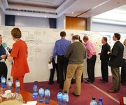 Group Partners  Team discussing future strategy
