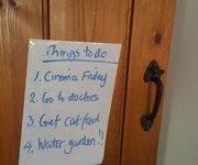 It's like an erasable and reusable Post It note  A4 Magic Whiteboard
