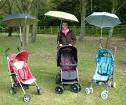 Easy to fit and can be used as a normal umbrella