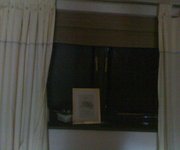 Magic Blackout Blind on both windows