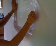 Magic Clearboard - sticks to anything