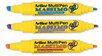 Magic Blackboard Chalk Markers - Pack of 3 - Blue, Purple and Orange