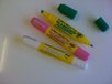 Magic Blackboard Chalk Markers - Pack of 3 - Pink, Green and White