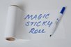 Magic Sticky Notes Mini Roll - 50 sheets - includes free pen